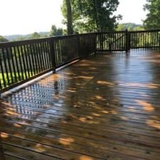 Deck restoration and staining in morgantown wv 003