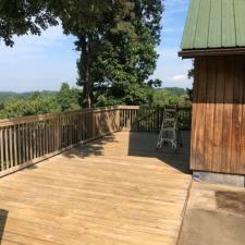 Deck restoration and staining in morgantown wv 004