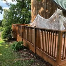 Deck restoration and staining in morgantown wv 006